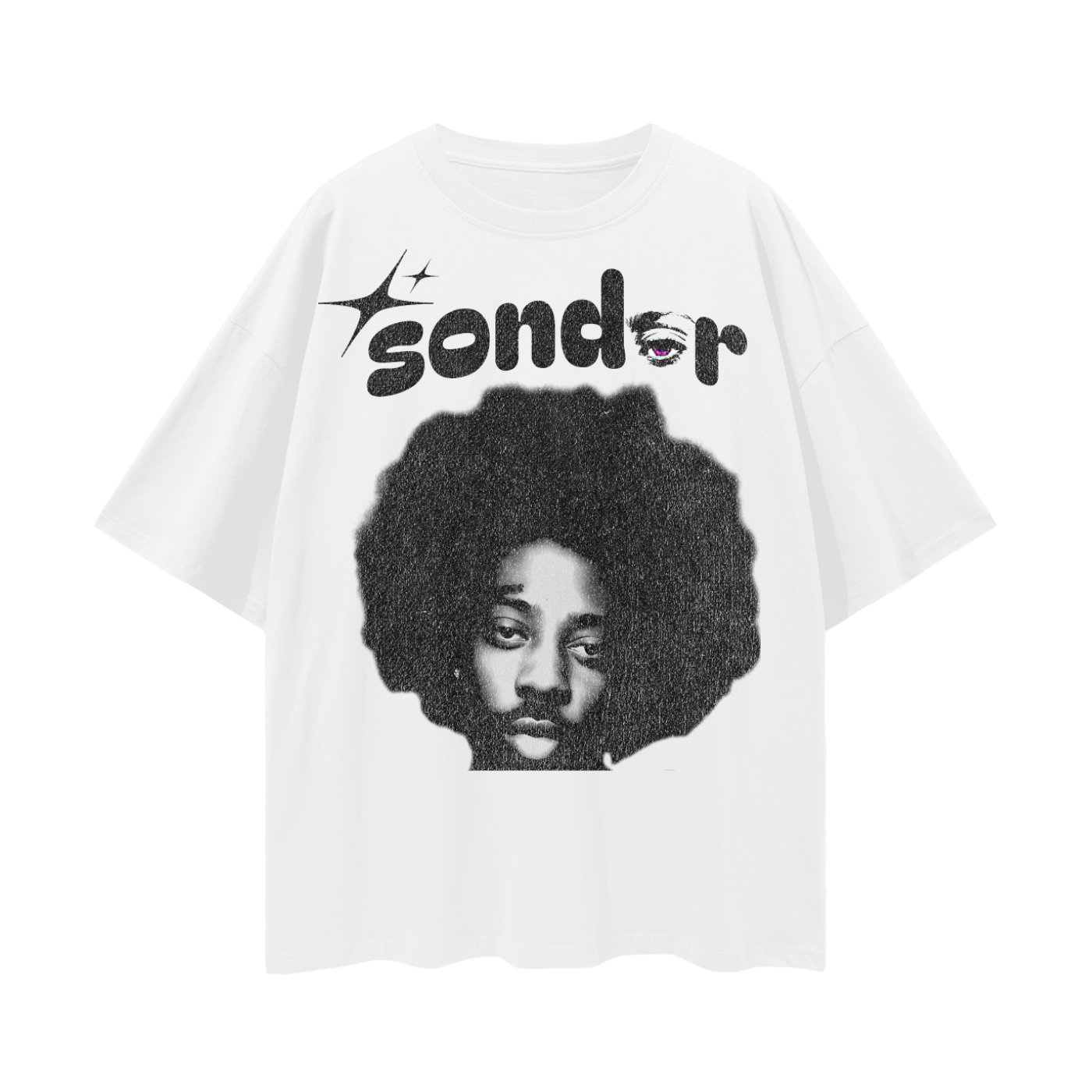 Oversize Deep Drop Shoulder Tee - 190 GSM