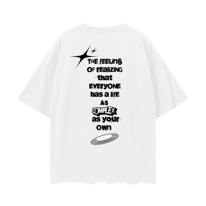 Oversize Deep Drop Shoulder Tee - 190 GSM