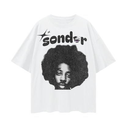 Oversize Deep Drop Shoulder Tee - 190 GSM